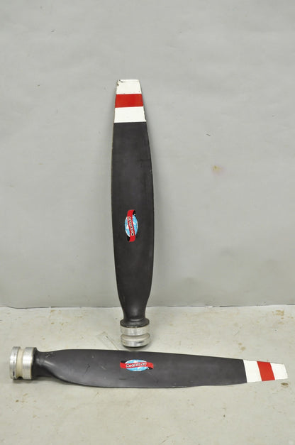 Vintage McCauley TCP3EA Aluminum Propeller Blades Model 90DCB-8 - 2 Pc Set