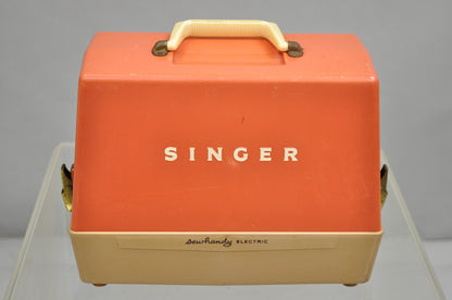 Vintage Singer Sewhandy Electric Childs Sewing Machine in Case - Works