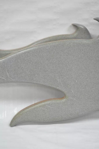 48" Custom Made 3D Laminated Formica Mother Dolphin & Baby Pup Calf Sculpture