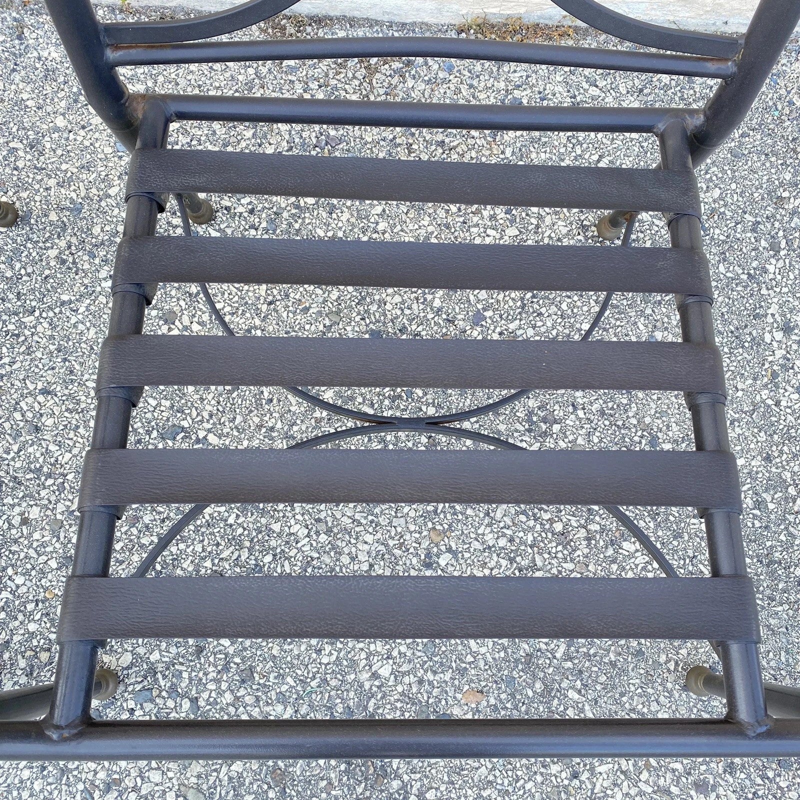 Neoclassical Regency Aluminum & Steel Metal Outdoor Patio Arm Chair - Set of 4