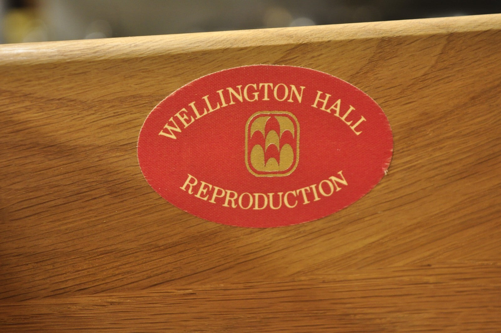 Wellington Hall English Adams Style Paint Decorated Satinwood Sideboard Buffet
