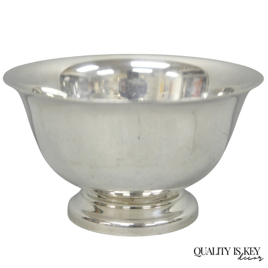 Vintage Reed & Barton Paul Revere Design Silver Plated Small Nut Dish Bowl