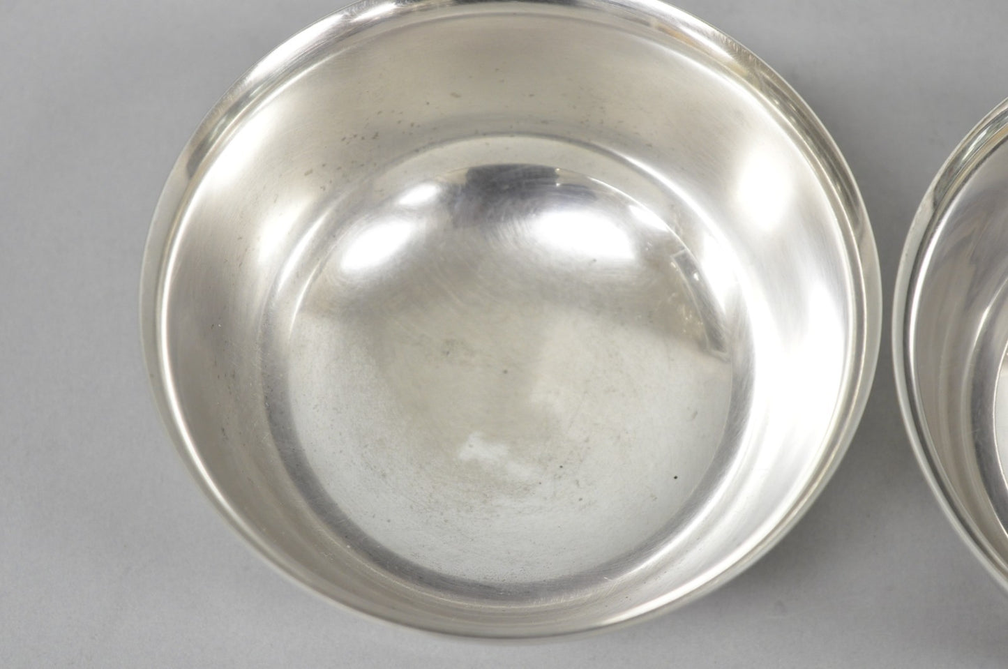 Vintage SSSC&BDS Car Club Silver Plated Award Footed Nut Bowl Dish - a Pair