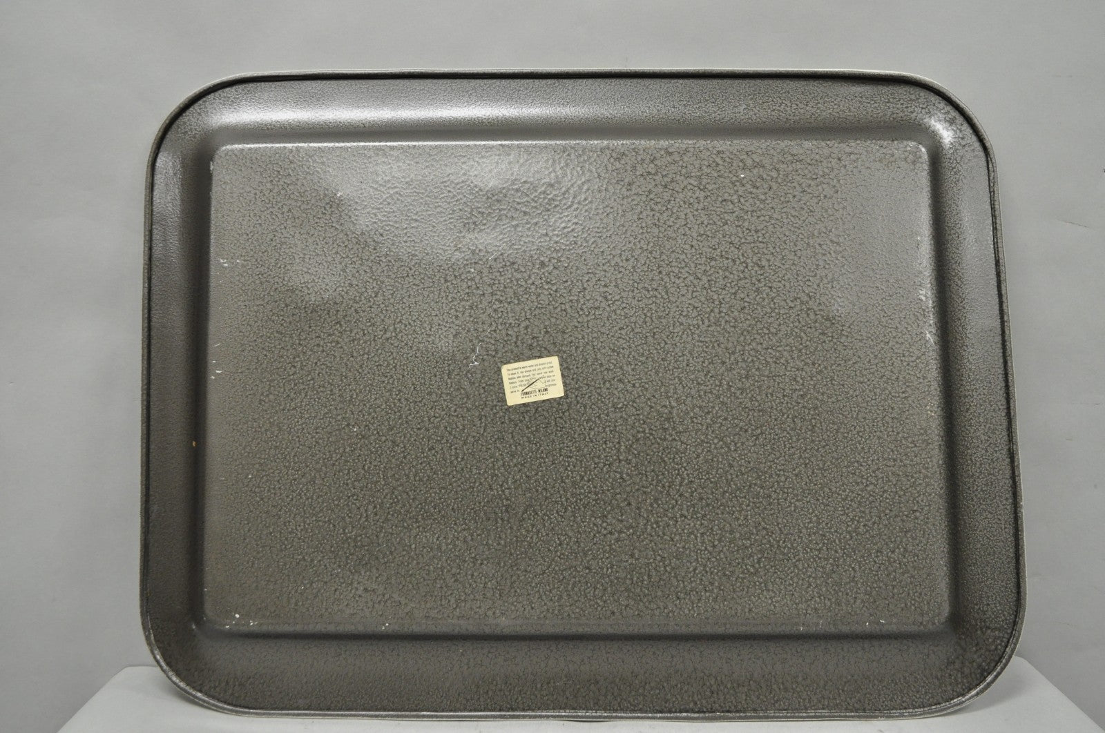Vintage Fornasetti Milano Italy Italian Large Tole Metal Tray Piazza della Scala