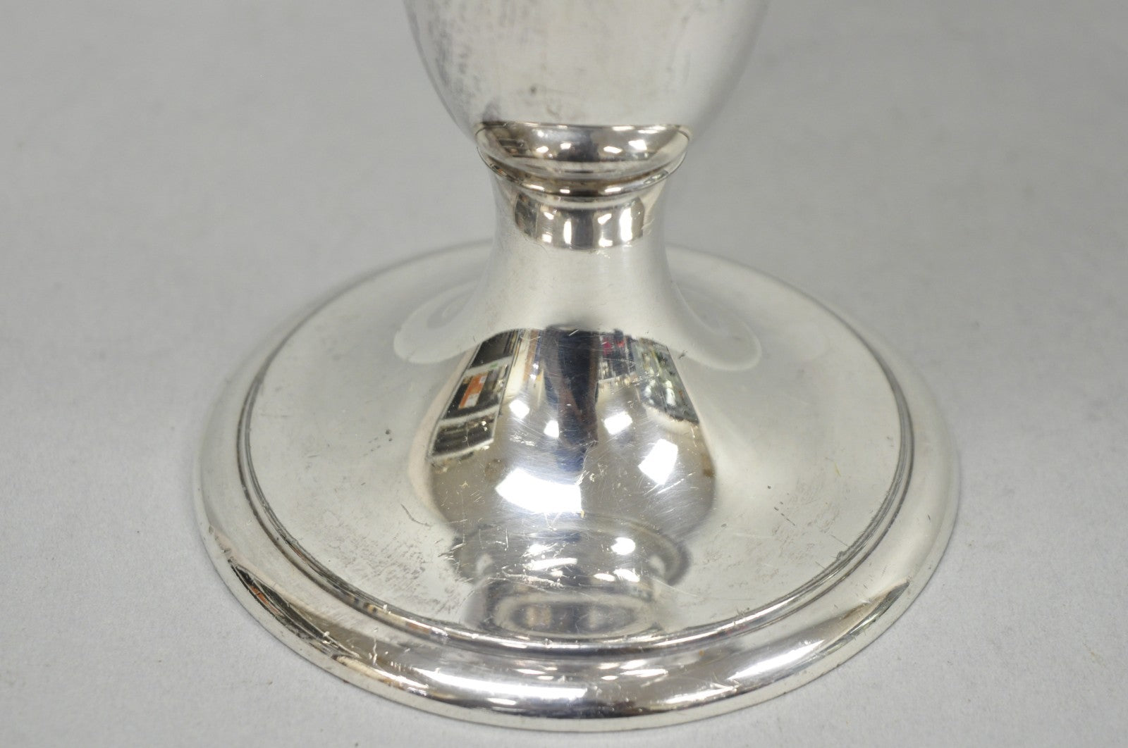 Antique Pairpoint Victorian Silver Plated Fluted Brides Flower Basket Vase