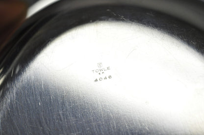 Vintage Towle 4046 Silver Plated Oval Covered Vegetable Serving Dish Platter