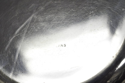 Vintage Victorian Silver Plated 10" Round Covered Vegetable Serving Dish