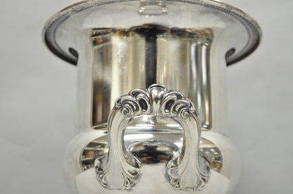 Vintage Leonard Silver Plated Trophy Cup Urn Champagne Chiller Bar Ice Bucket