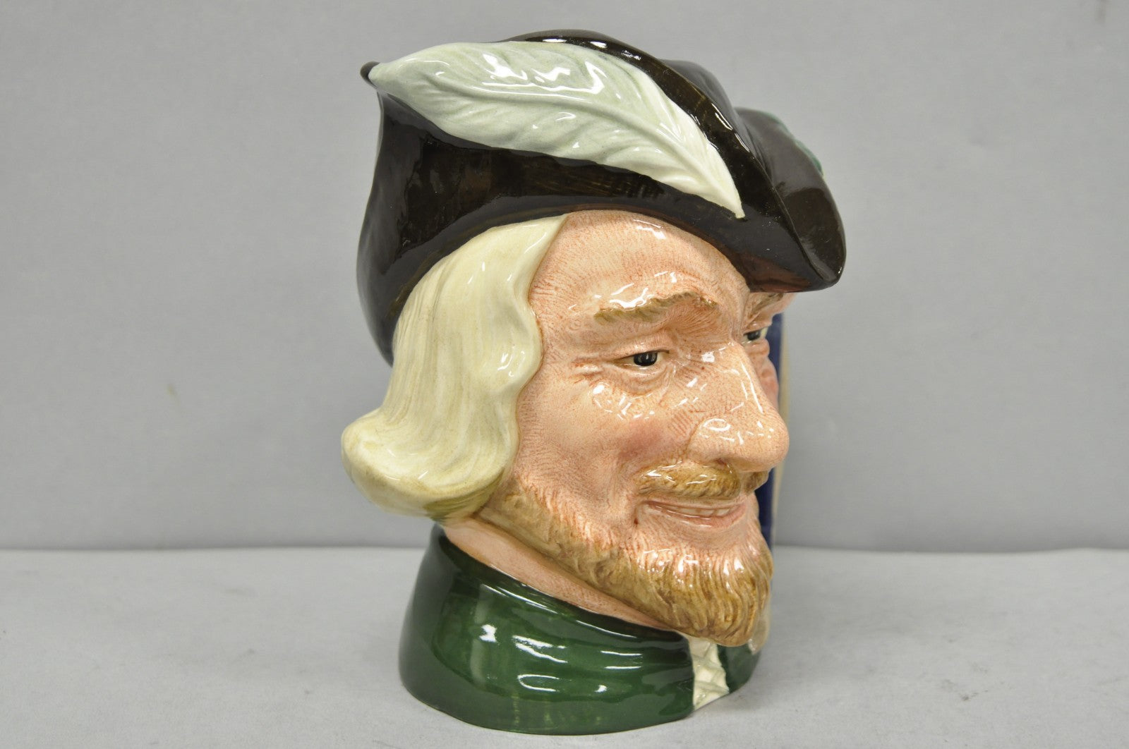 Vintage 1959 Royal Doulton Robin Hood D6527 Porcelain Toby Character Jug Mug