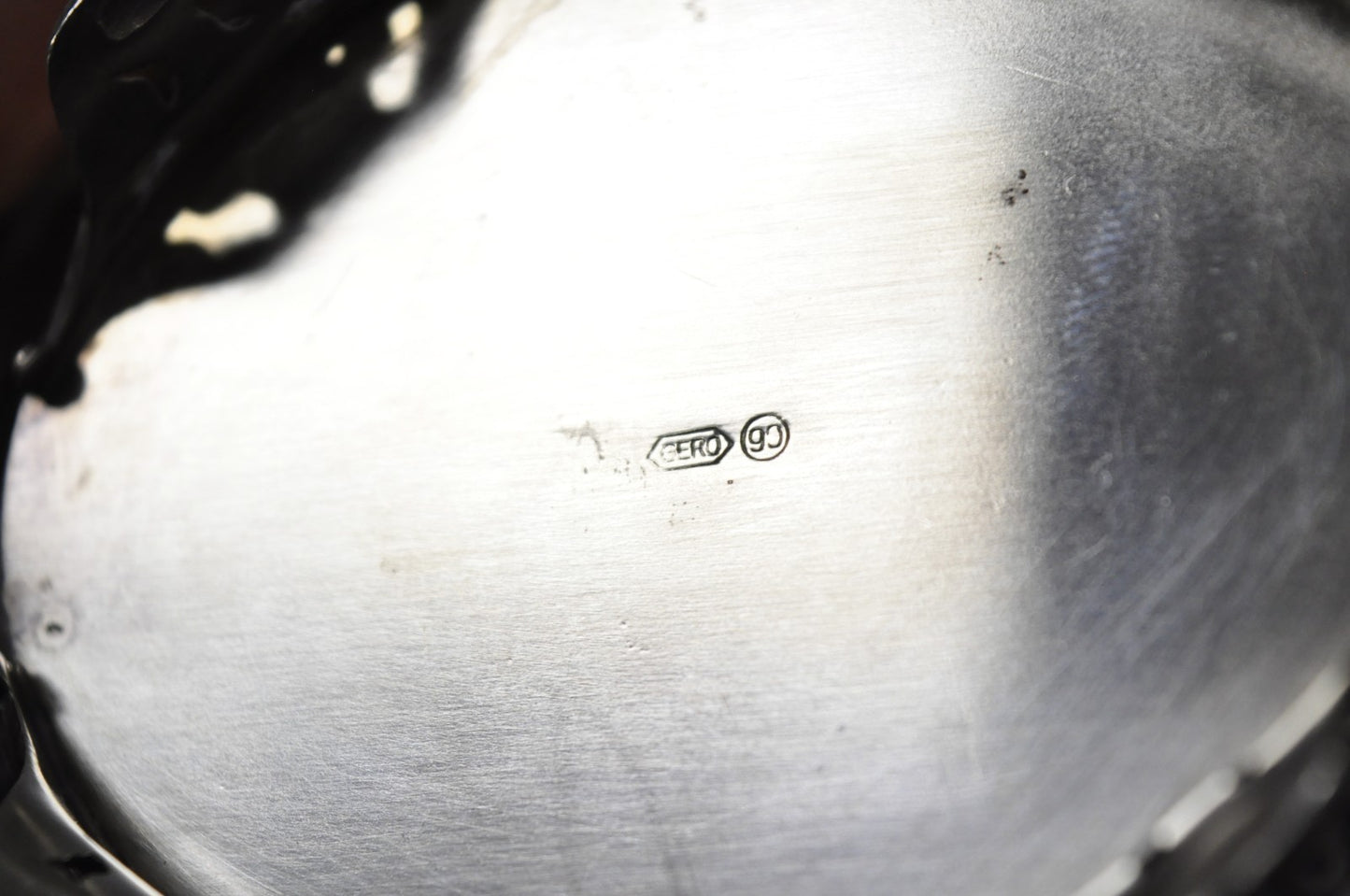 Vintage English Victorian Silver Plated Floral Pierced Small Nut Candy Dish