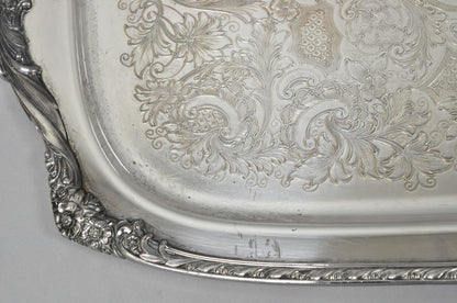 Vintage 1847 Rogers Bros Heritage 9492 Large Silver Plated Serving Platter Tray