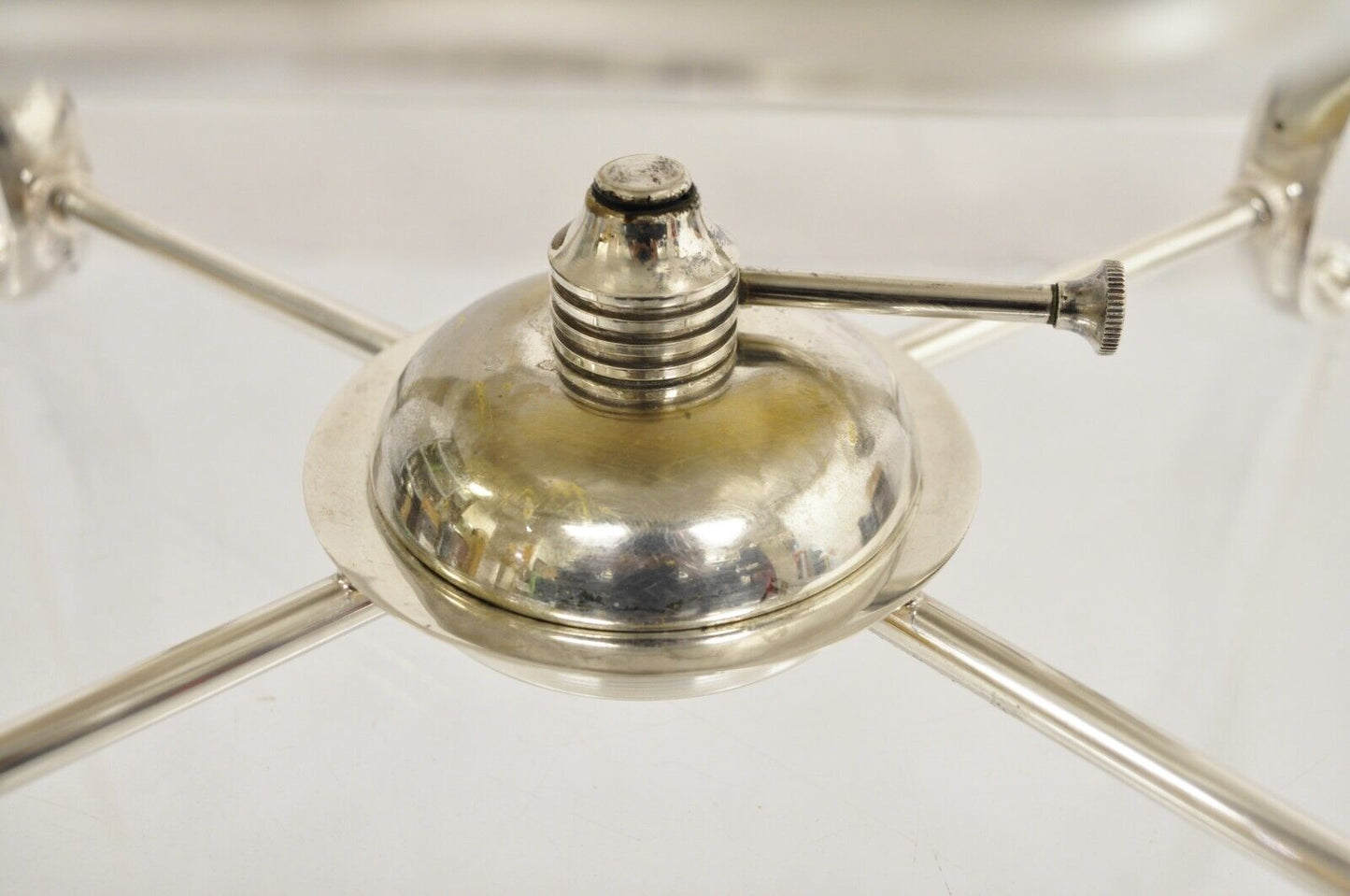 Vintage Victorian Style Silver Plated English Warmer Buffet Chaffing Dish