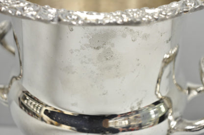 Vintage Victorian Silver Plated Trophy Cup Urn Champagne Chiller Bar Ice Bucket