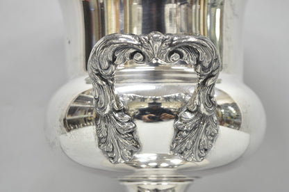 Vintage Victorian Silver Plated Trophy Cup Urn Champagne Chiller Bar Ice Bucket