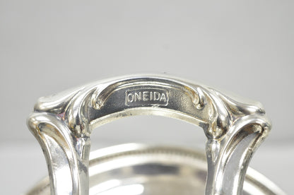 Vintage Oneida Regency Silver Plated Champagne Chiller Ice Bucket - a Pair