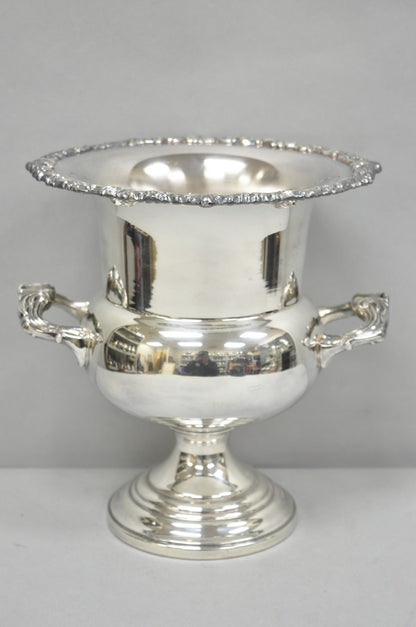 Vintage Sheridan Silver Plated Trophy Cup Urn Champagne Chiller Ice Bucket