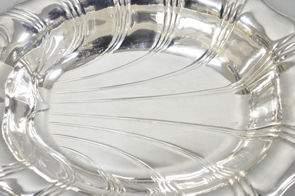 Vintage Rogers Bros "Neptune" 9312 Silver Plated Clam Shell Candy Dish Bowl