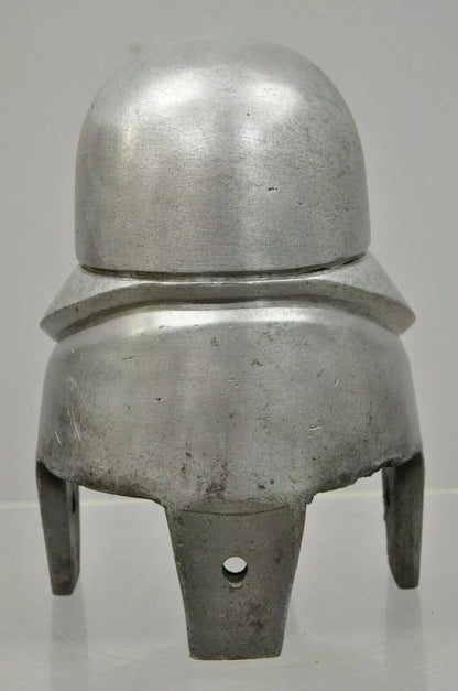 Vintage Vogue New York Aluminum 22 450 Woman's Hat Block Mold Form Millinery D