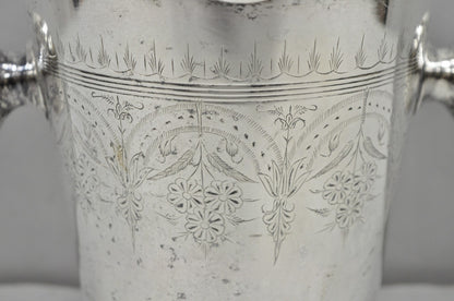 Antique Silver Plated English Regency Style Champagne Chiller Ice Bucket, India