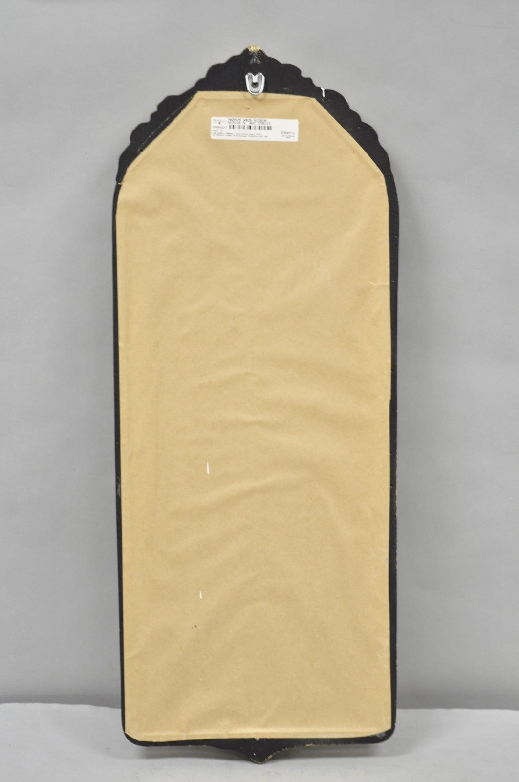 Vintage Bombay Co French Victorian Gold Ribbon Small Narrow Arch Wall Mirror