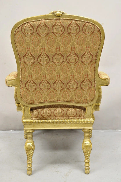 Oscar de la Renta Home Century Furniture Italian Neoclassical Lounge Arm Chair