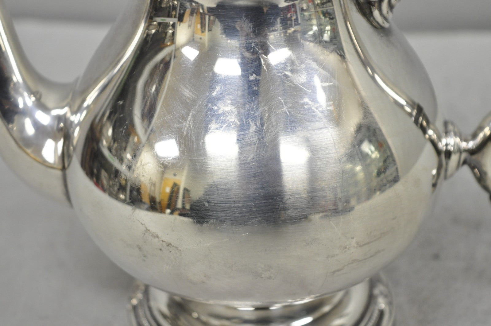 Vintage Rogers Bros Remembrance 9802 Victorian Silver Plated Teapot Tea Kettle