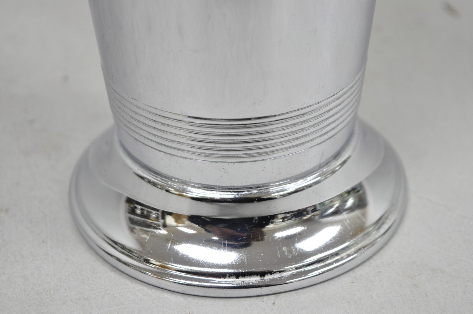 Vintage Art Deco Style Silver Plated Martini Bar Cocktail Shaker Pitcher
