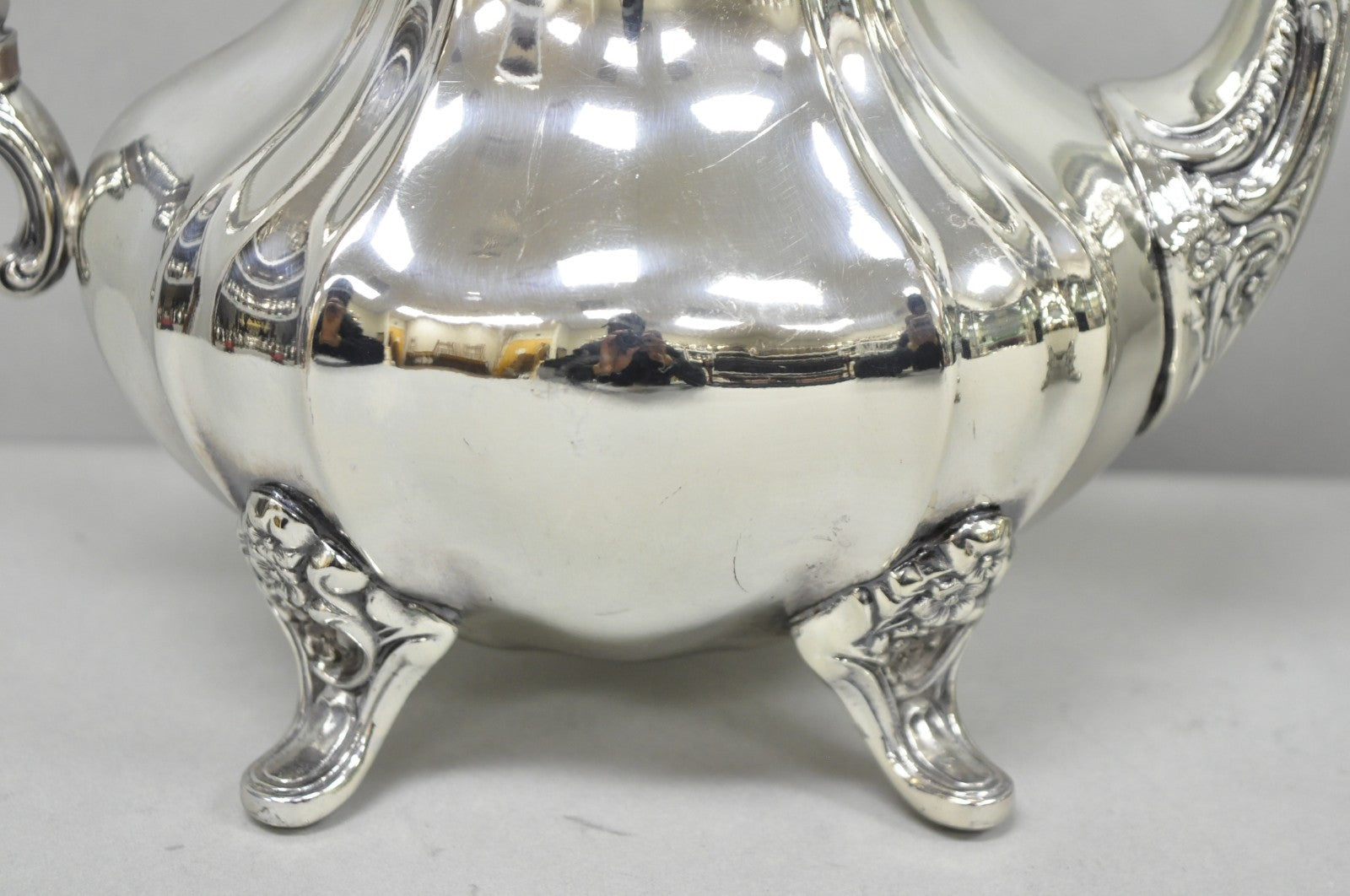Vintage Towle Grand Duchess Victorian Silver Plated Tea Service Set - 4 Pcs