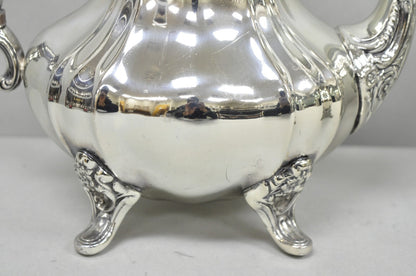 Vintage Towle Grand Duchess Victorian Silver Plated Tea Service Set - 4 Pcs