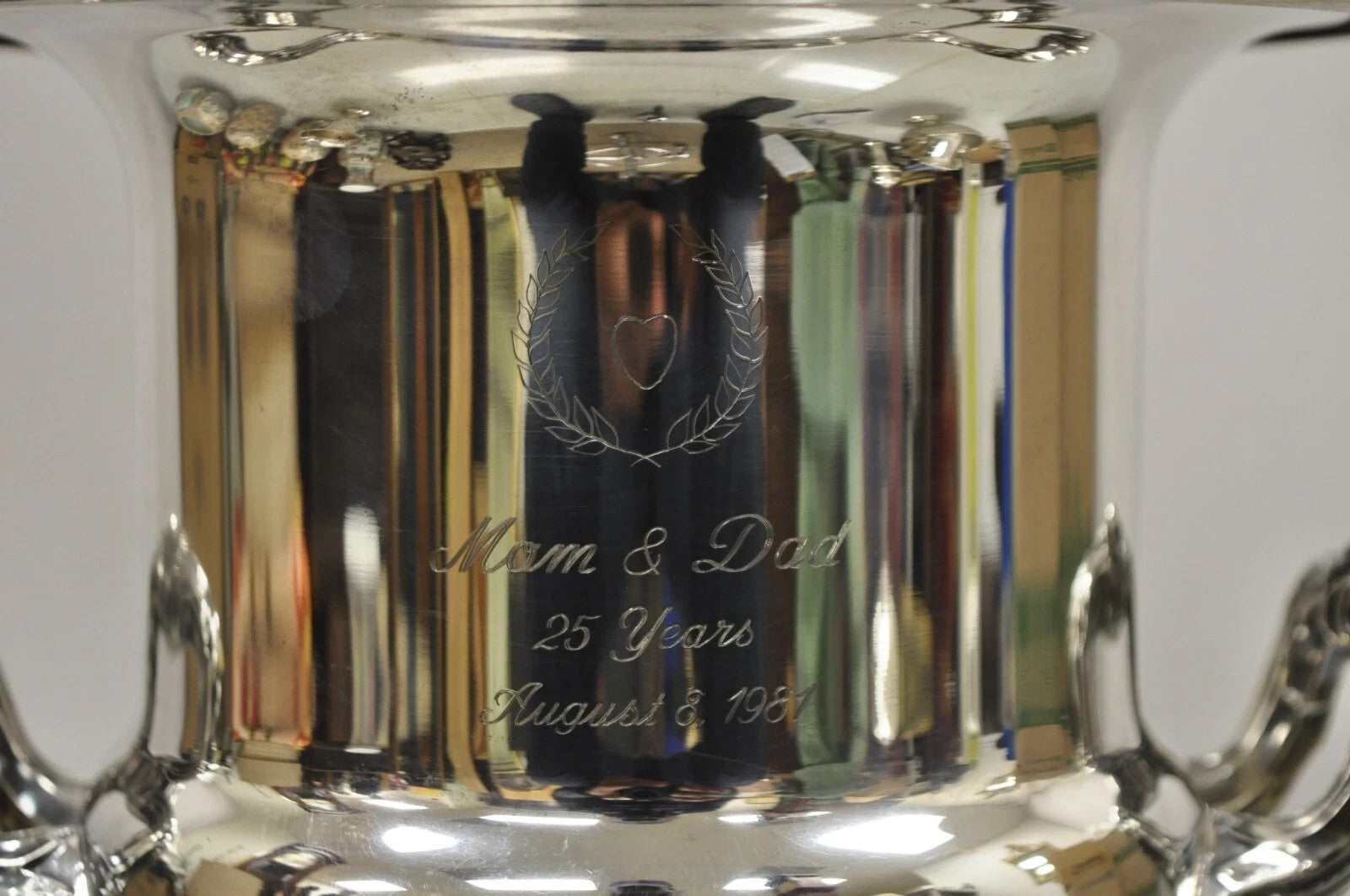 Gorham Newport Silver Plated Trophy Cup Champagne Chiller Ice Bucket Engraved