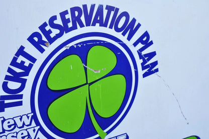 New Jersey Lottery Tickets Lottery Clover Club Advertisement Stand Kiosk Counter