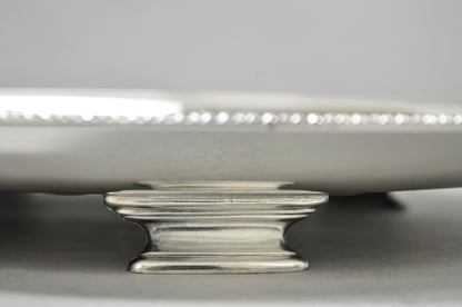 Vintage Oneida Silver Plated Regency Oval Meat Cutlery Serving Platter Tray