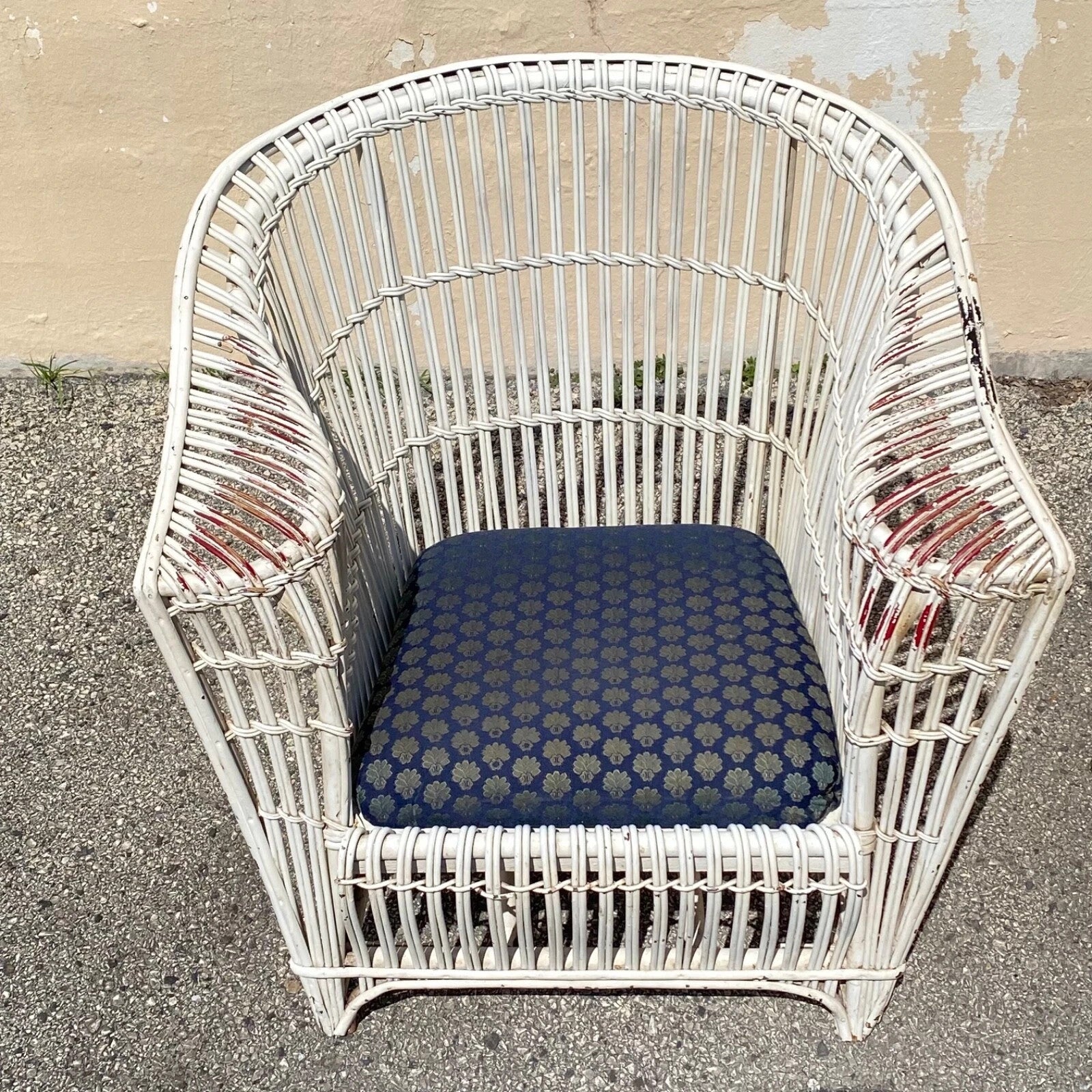 Antique Victorian Wicker Rattan Bentwood Sculptural Sunroom Sofa Set with Chairs