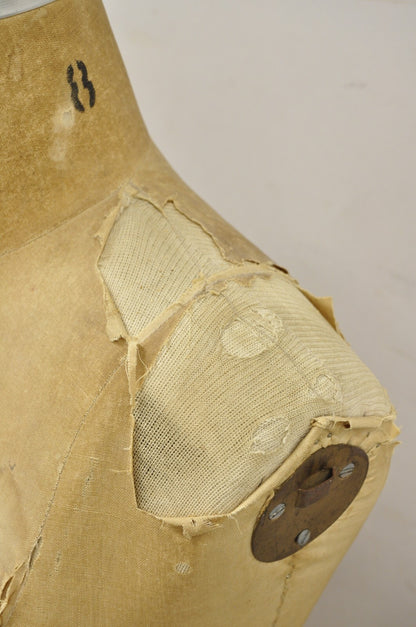 Vintage Wolf Model Form Model 1980 Size 8 Dress Form Mannequin