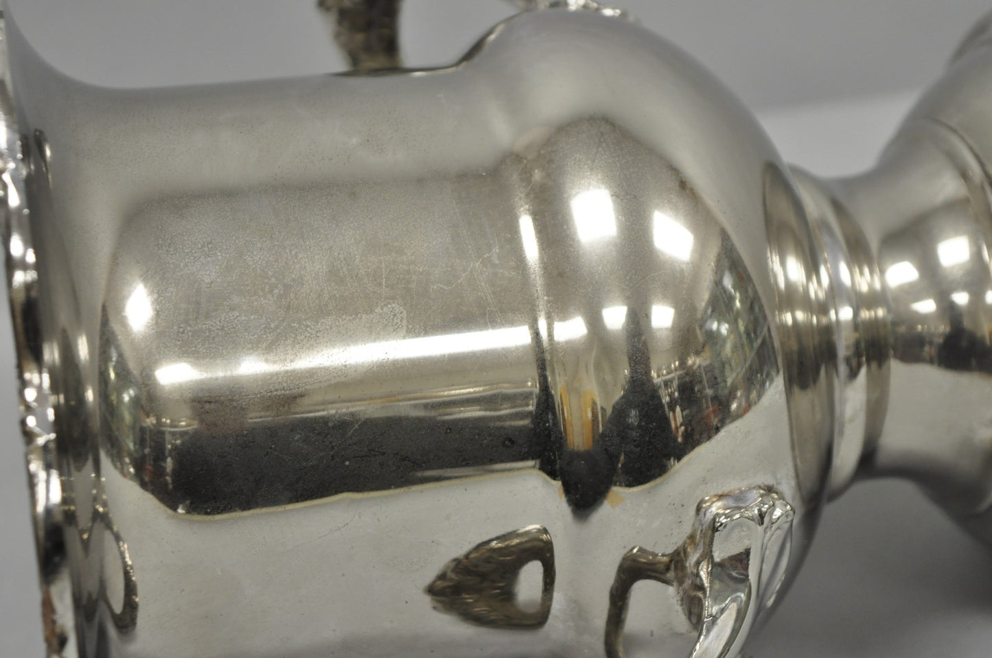 Vintage Gorham Silver Plated Brass Trophy Cup Urn Champagne Chiller Ice Bucket