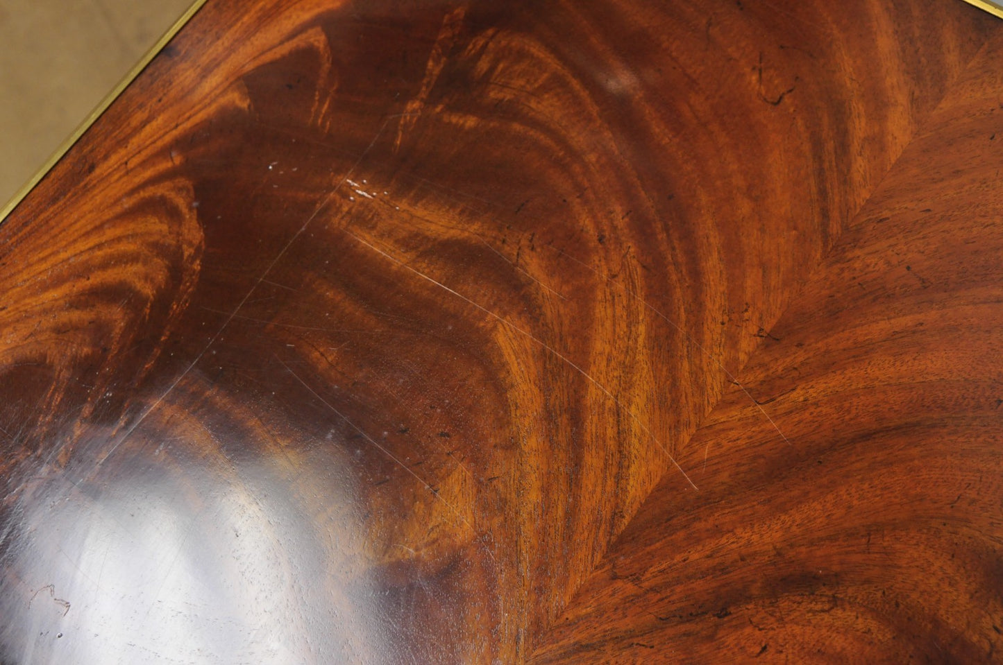 Ralph Lauren Noble Estate French Louis XV Mahogany One Drawer End Table - a Pair