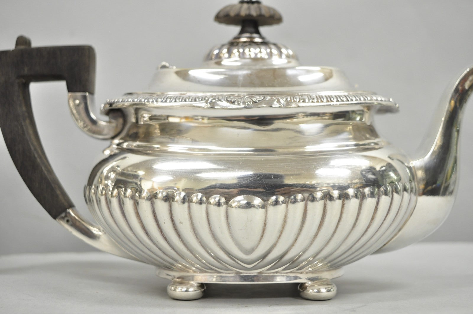 Vintage Reed & Barton Sulgrave Manor Edwardian Silver Plated Tea Set - 4 Pc Set