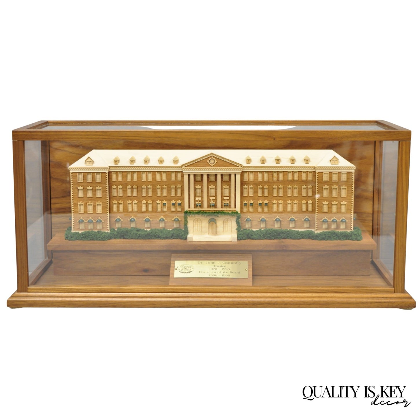 The Culinary Institute of America Mixed Wood Award Model for Dr John Connolly