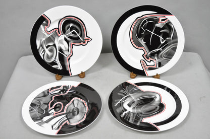 Frank Stella David Mirvish Designs Vortex Engravings 1-4 Black Plate - Set of 4
