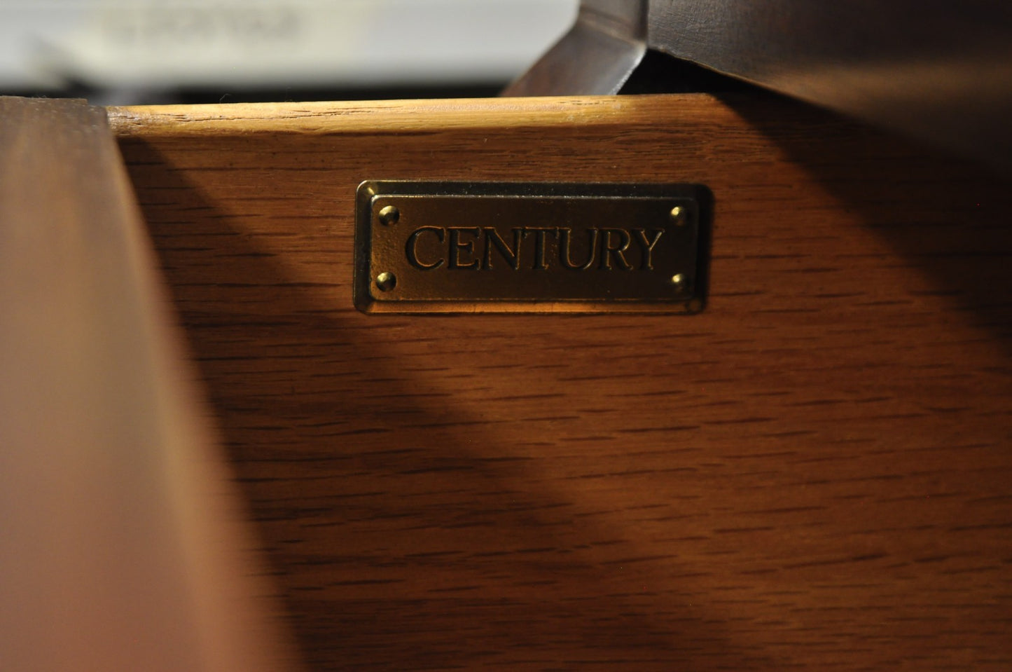 Century Furniture Cardella Cherry Wood Bombe Armoire Wardrobe Dresser TV Cabinet