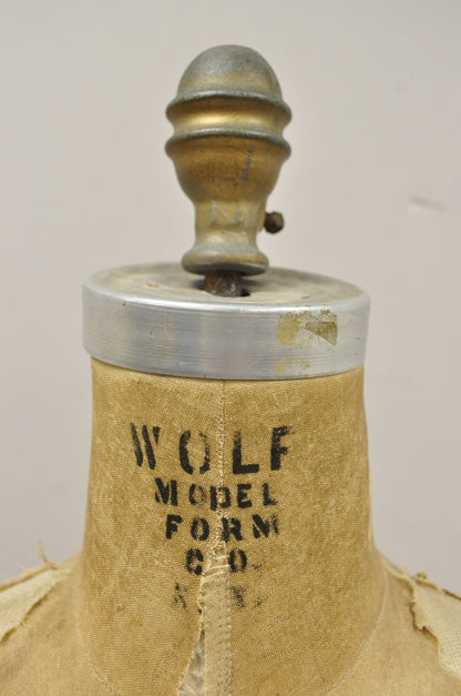 Vintage Wolf Model Form Model 1980 Size 8 Dress Form Mannequin