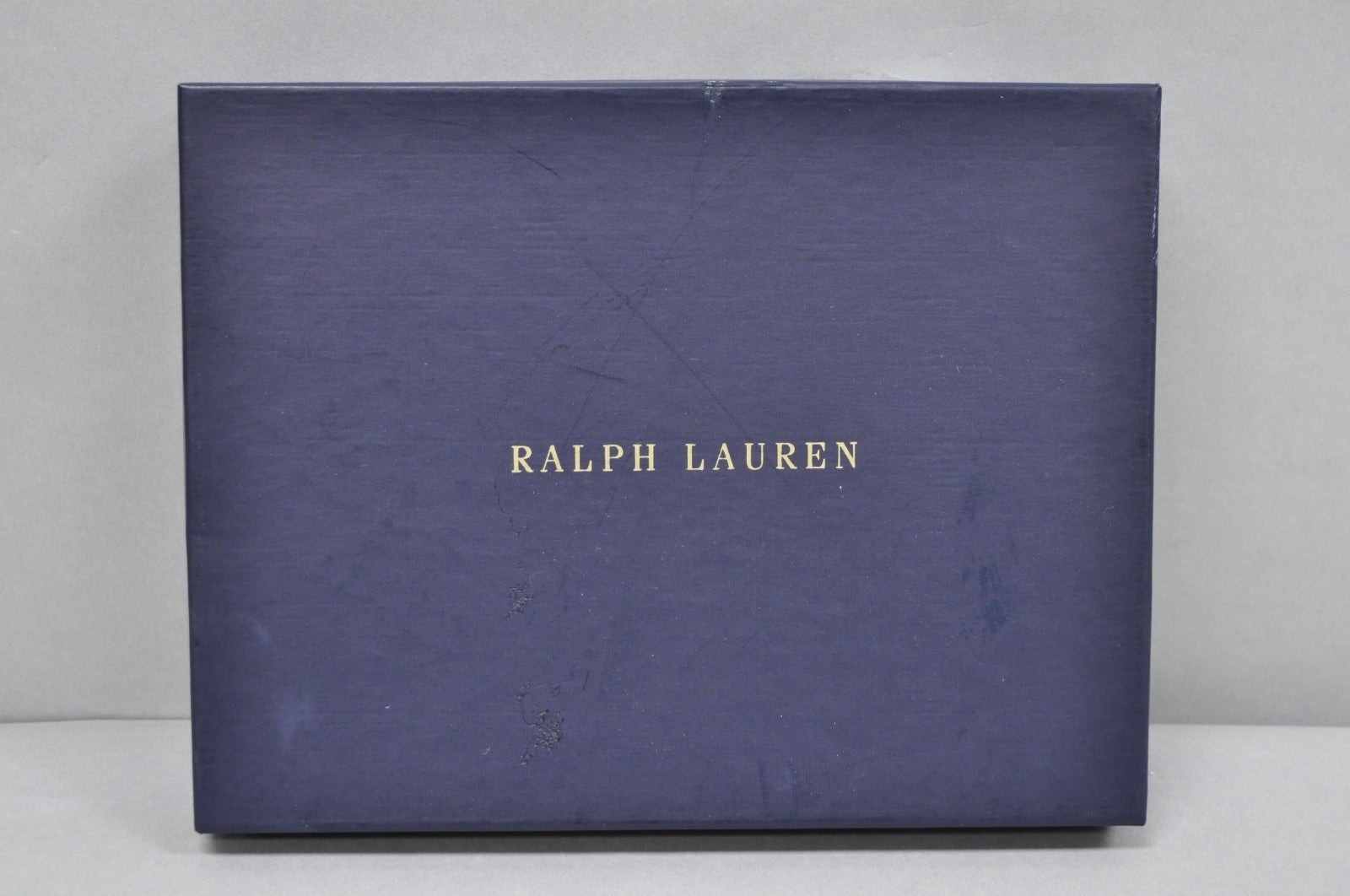 Ralph Lauren Ealing Skull and Spade Black & Red Fabric 4x4 Photo Picture Frame