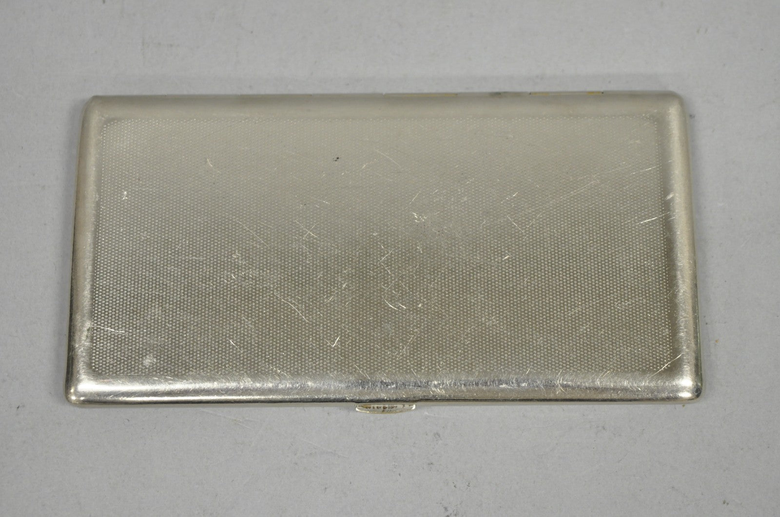 Vintage Art Deco Silver Plated Elegant Cigarette Case Holder Made in England