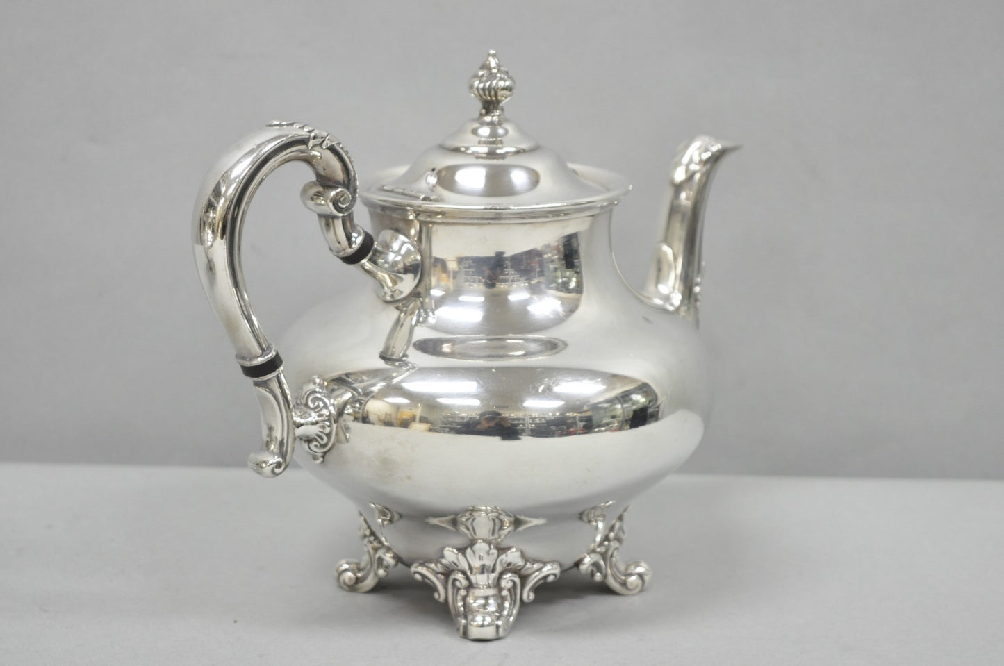 Vintage Reed & Barton Regent 5600 Silver Plated Tea Coffee Service - 4 Pc Set