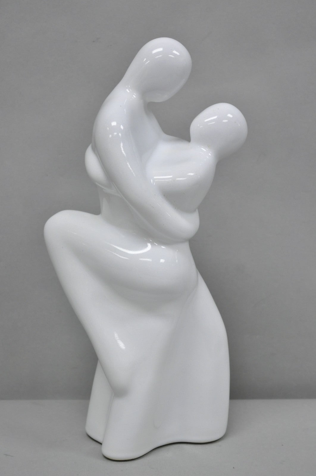 Vintage Royal Haeger Couple Dancing White Art Deco 1993 Ceramic Sculpture