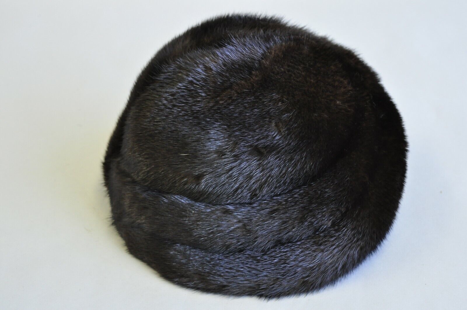 Vintage Severyn Fur Salon Brown Mink Fur Church Derby Ladies Winter Hat