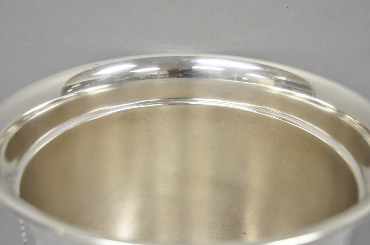 Vintage Sheffield English Regency Silver Plated Champagne Chiller Ice Bucket