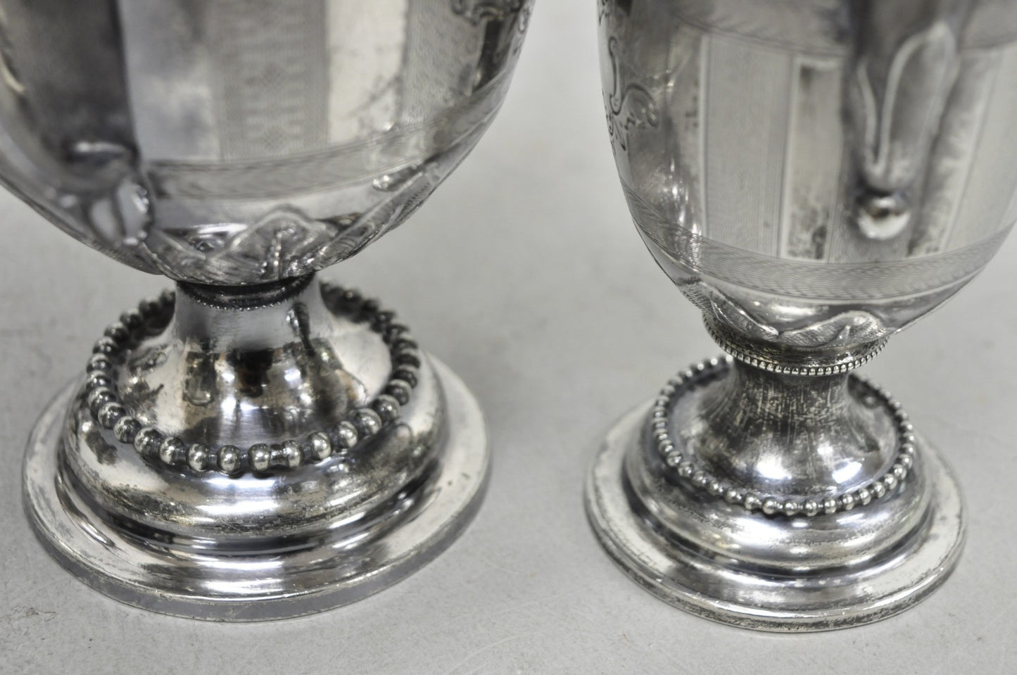 Antique Reed & Barton 1929 English Regency Silver Plated Samovar Tea Set 4 Pcs