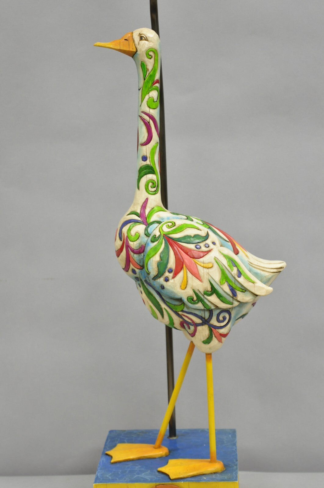 Jim Shore Heartwood Creek 2003 "Lady of the Lake" Southwestern Goose Table Lamp