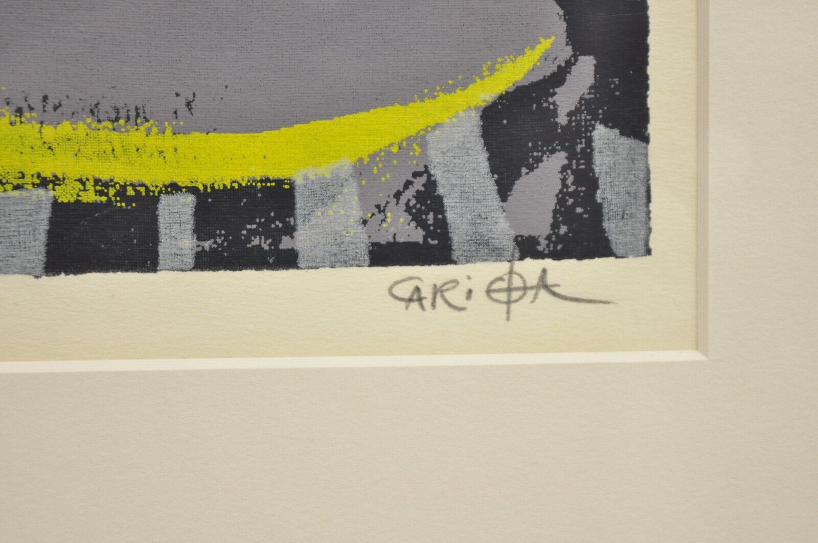 Robert Cariola "See not, Hear not, Speak not" Serigraph Print Mid Century Art